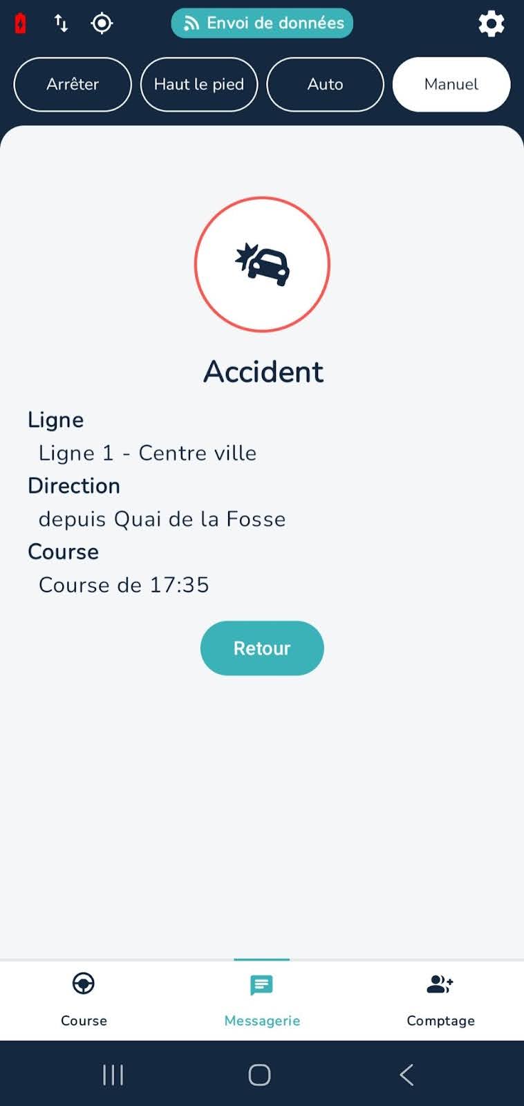 Détails du signalement