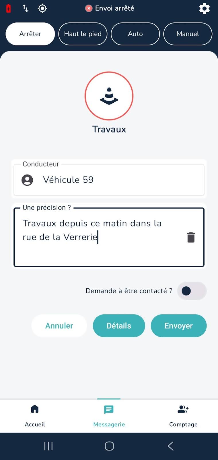 Rédaction signalement
