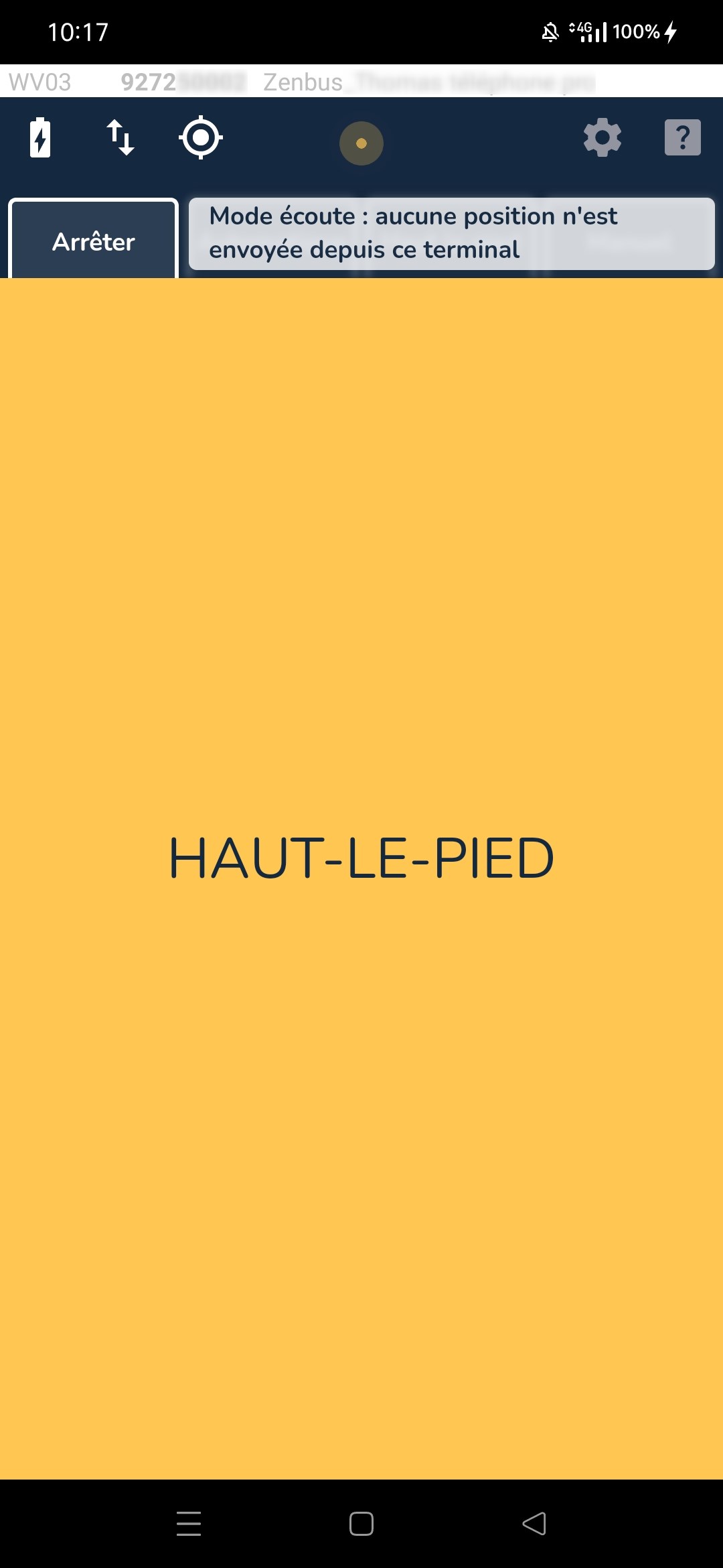 Haut-le-pied